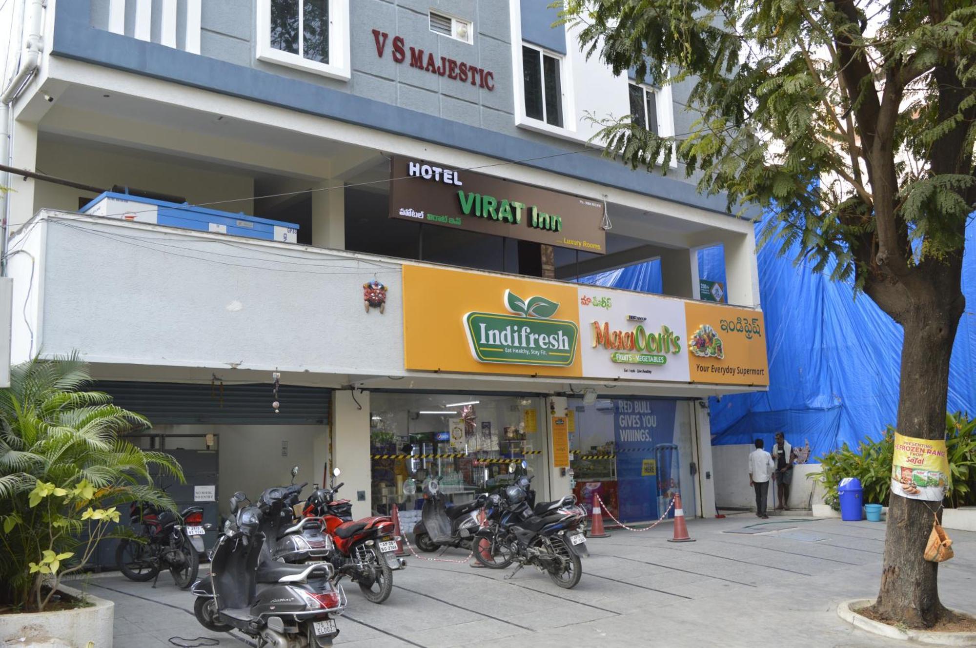 Hotel Virat Inn ハイデラバード エクステリア 写真